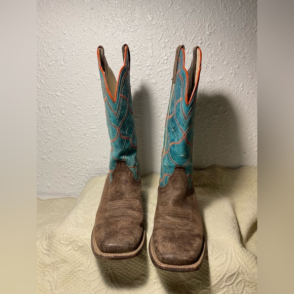 Ariat Big City Square Toe Boots Women’s Size 8B Style 10011879 - Picture 2 of 9